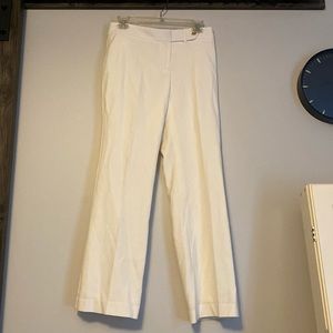 White Calvin Klein trousers